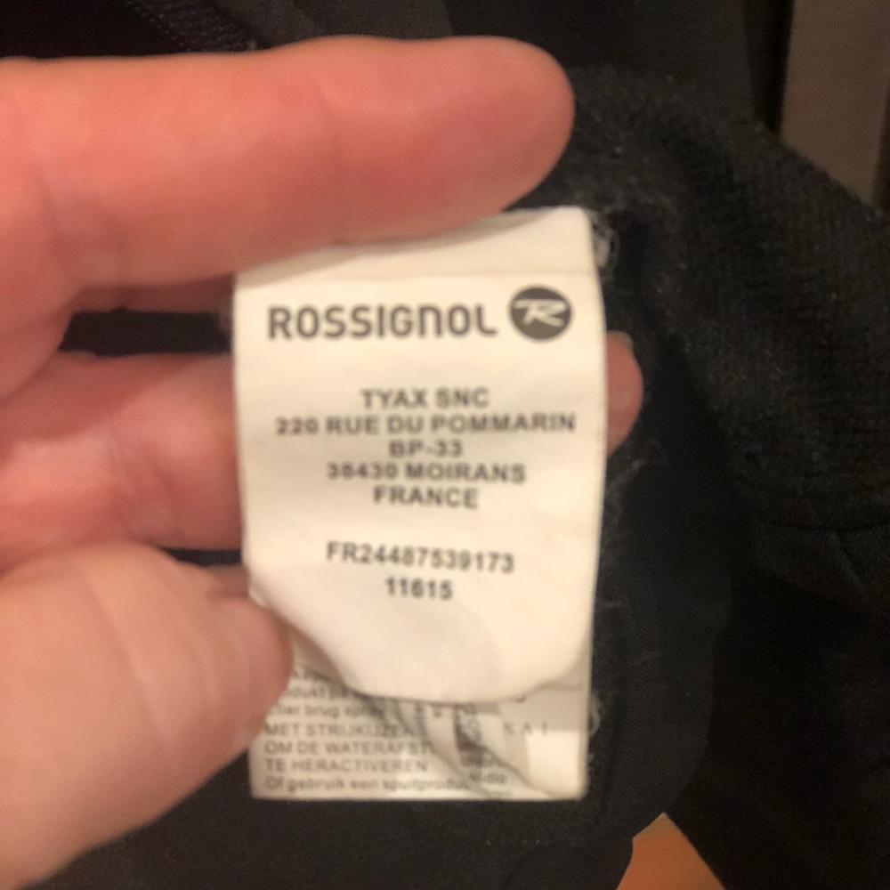 Rossignol Soft Shell Jacket Black Medium - image 4